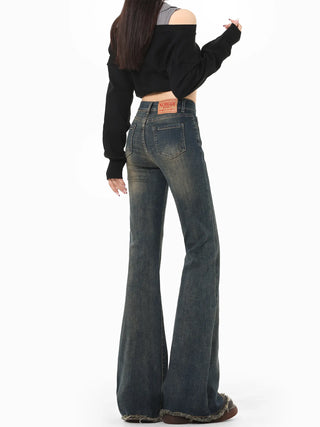 raw hem pants