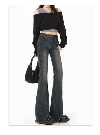raw hem pants