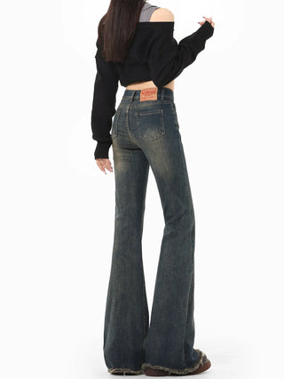 raw hem pants