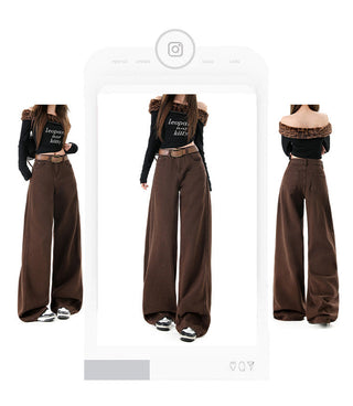 brown machete pants