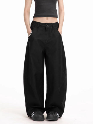 black casual pants
