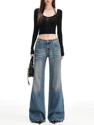 cat beard jeans