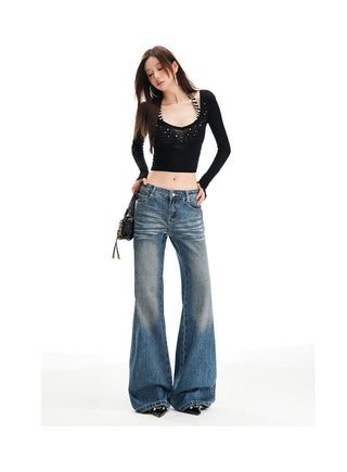 cat beard jeans