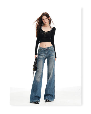 cat beard jeans