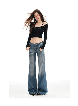 cat beard jeans