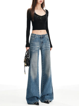 cat beard jeans