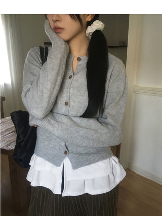 Early Wave Line Knitwear Cardigan