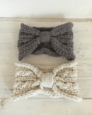 Fuse Ribbon Twisted Knitwear Hair Band Headband