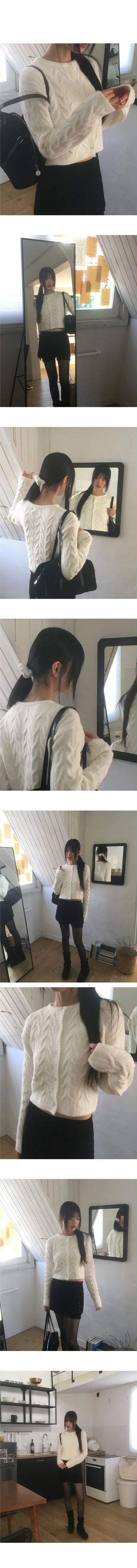 Ranchi Twisted Knitwear Cardigan