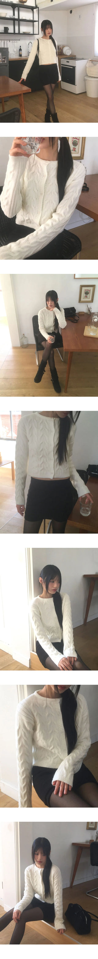Ranchi Twisted Knitwear Cardigan