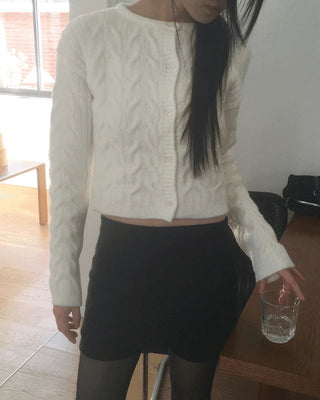 Ranchi Twisted Knitwear Cardigan