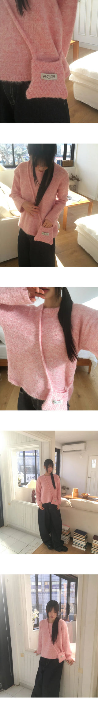 Kine Cozy Round Knitwear Set