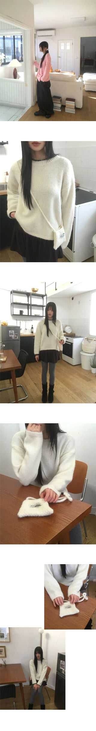 Kine Cozy Round Knitwear Set