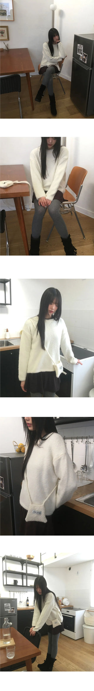 Kine Cozy Round Knitwear Set
