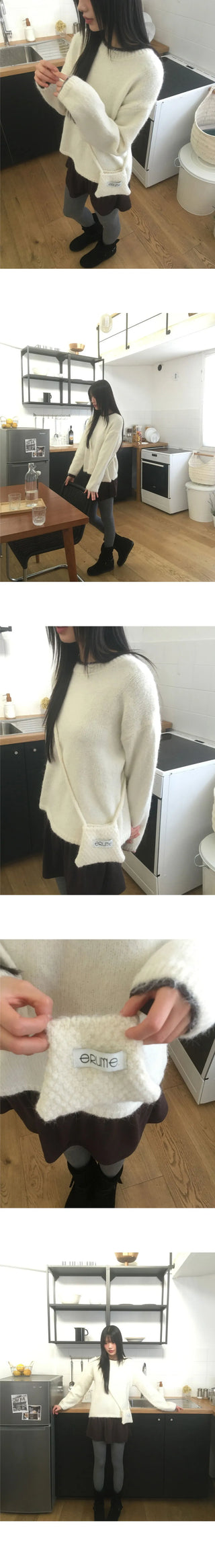 Kine Cozy Round Knitwear Set