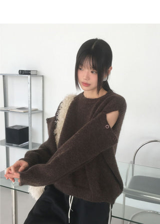 Siang Shoulder Team Button Knitwear