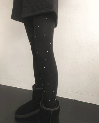 Pobe Dot Cotton Panty Stockings