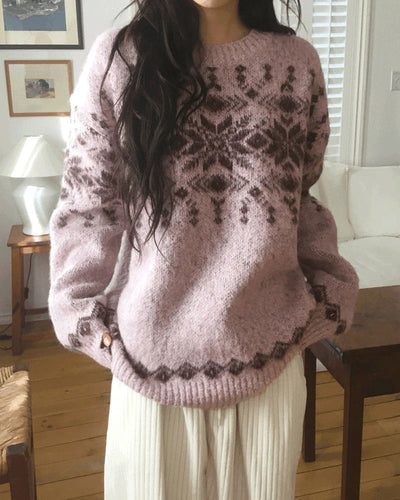 Fomin Snowflake Nordic Brush Hand Warmer Knitwear