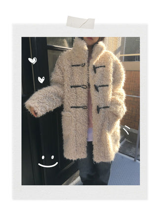 Mical Overfit Fur Duffle Tteokbokki Coat