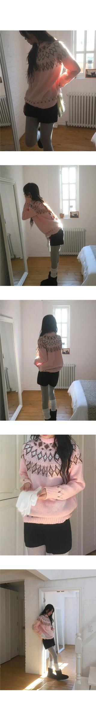 MEP Nordic Loose-fit Round Knitwear