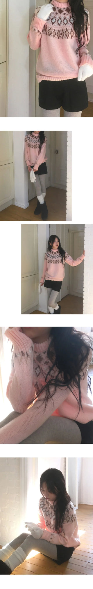 MEP Nordic Loose-fit Round Knitwear