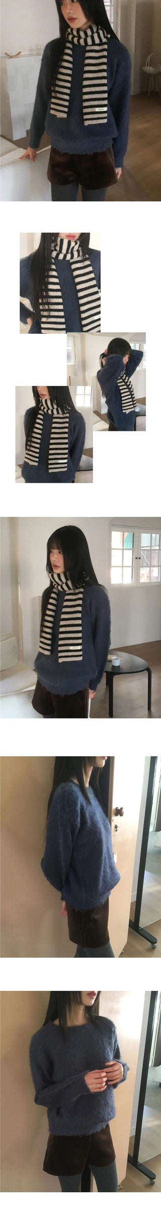 Alton Bocashi Brush Round Knitwear