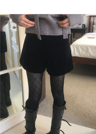 Holon Velvet Shorts Short Pants