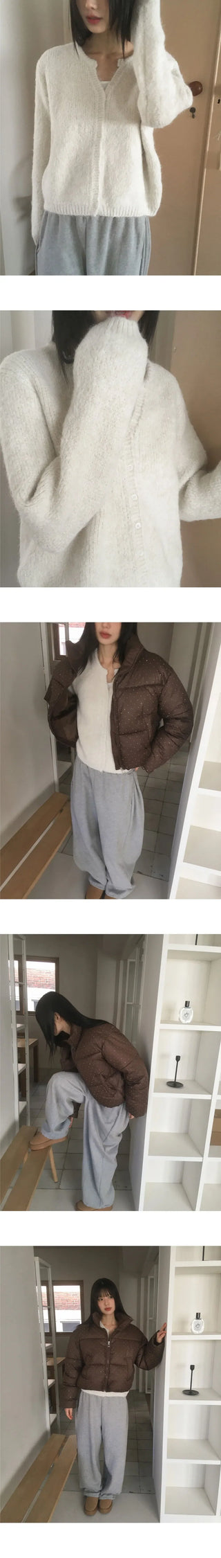 Diren Hairy V Knitwear Cardigan