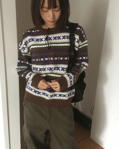 Bolton Nordic Loose-fit Round Knitwear