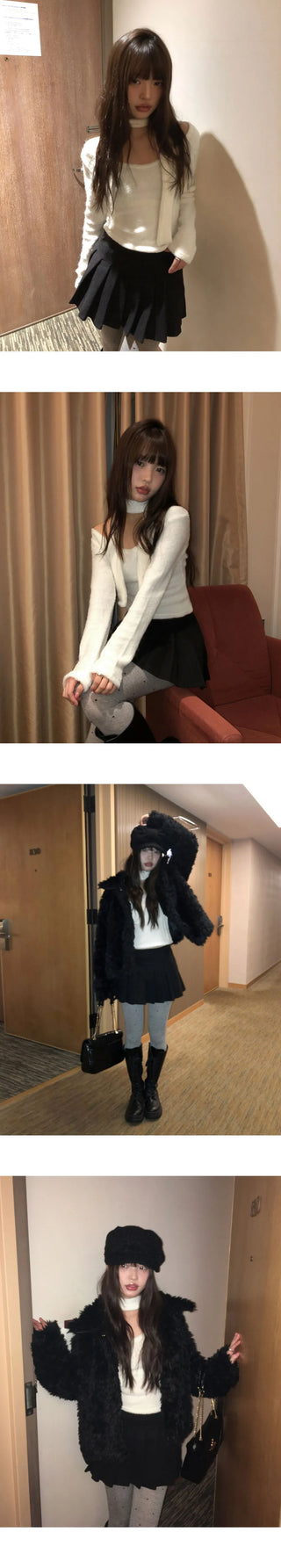 Swoo Muffler Terry Unneck Knitwear