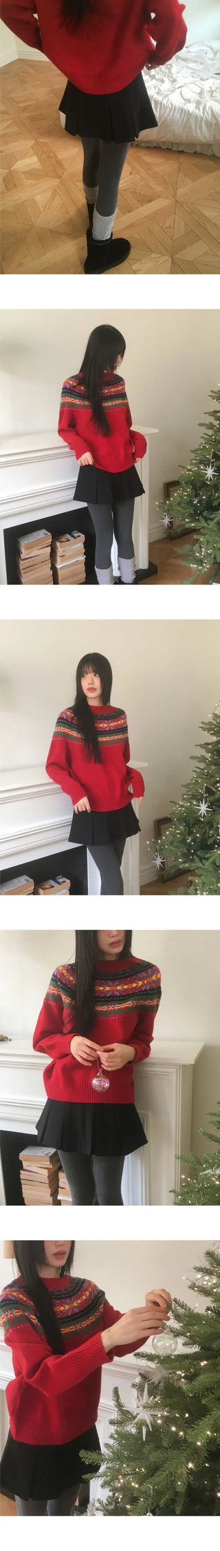 Gob Party Wool Pleated Mini Skirt