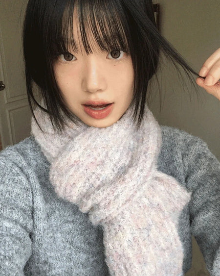 Khi Bokashi Label Bodle Muffler Neck Scarf