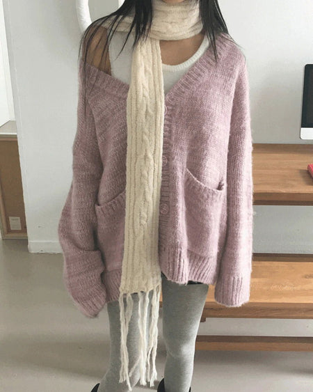 Twisted Surgery Muffler Knitwear Neckerchief