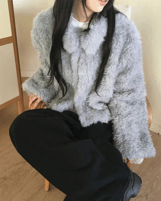 Roe Cara Fur Short Jacket