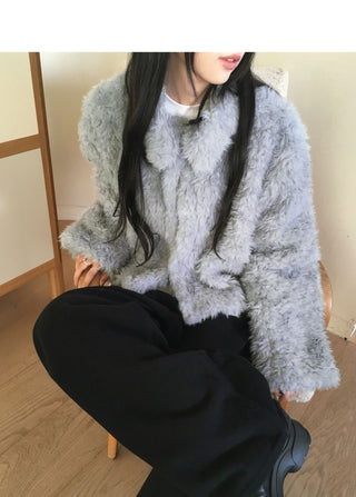 Roe Cara Fur Short Jacket