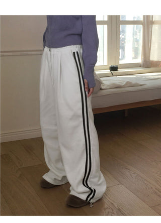 REZONE FURIS COOKING WIDE TWO-WAY TRACK PANTS