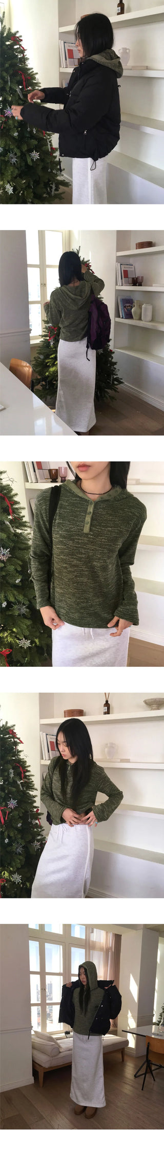 Kiji Daily Zipper Pocket Overfit Short Padding