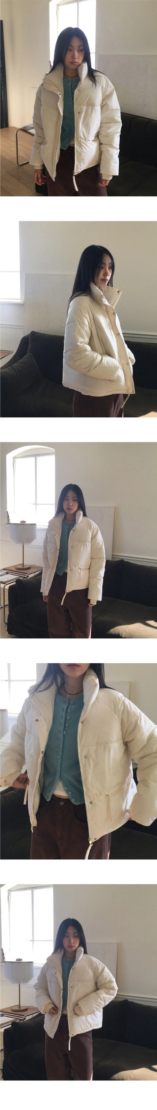 Poan Bean Button Knitwear Cardigan
