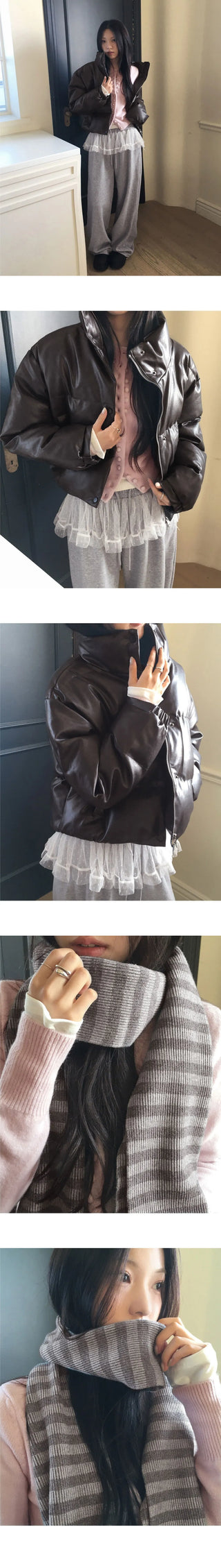 Poan Bean Button Knitwear Cardigan