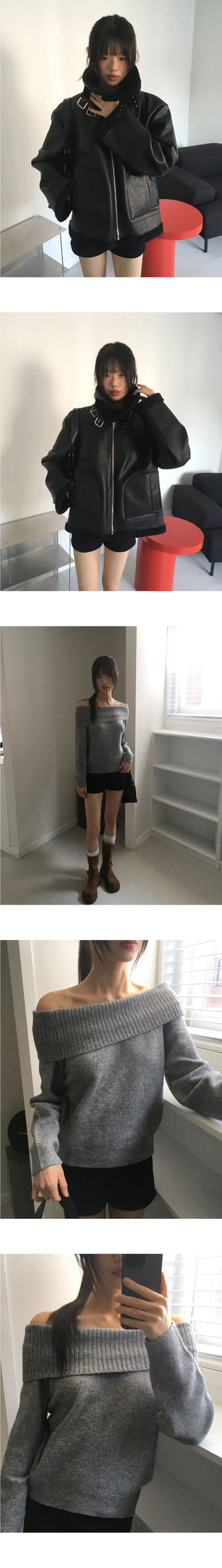 Bonne Ribbed Knitwear Shorts