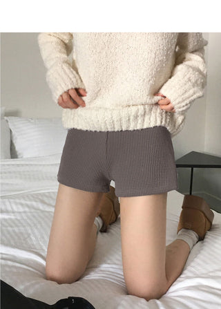 Bonne Ribbed Knitwear Shorts