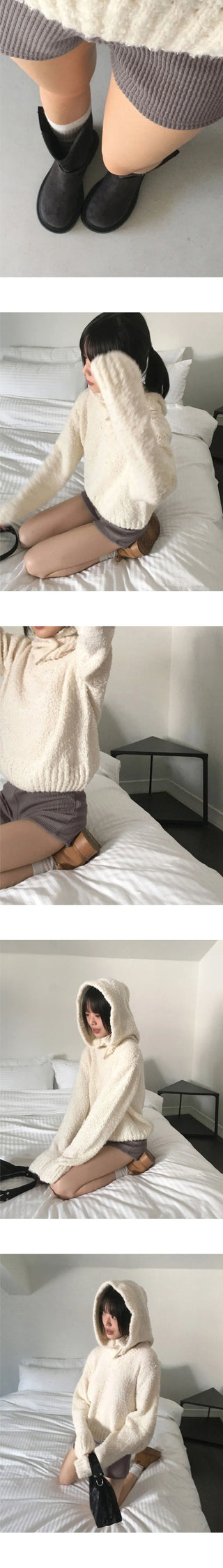 Bonne Ribbed Knitwear Shorts
