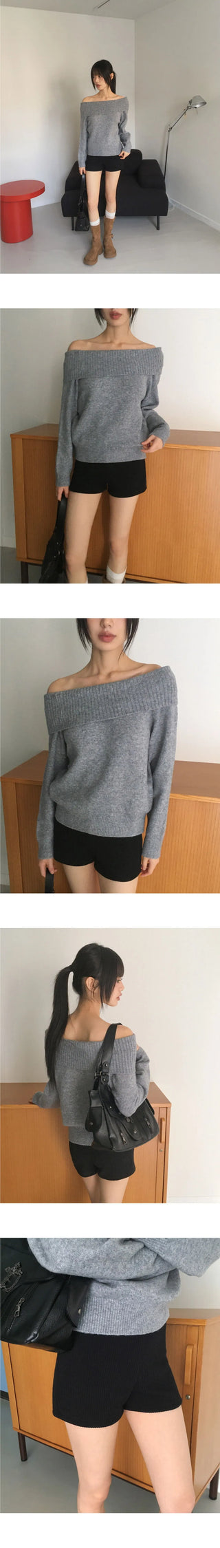 Bonne Ribbed Knitwear Shorts