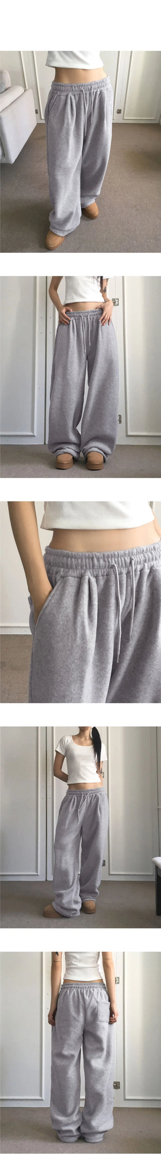 Mirop One-Tuck Hoody Two-Way Wide Pants