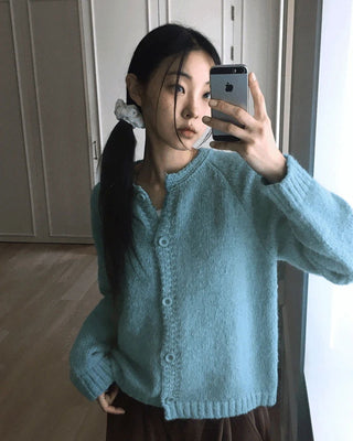 Kuang Yerifit Alpaca Nagrang Knitwear Cardigan