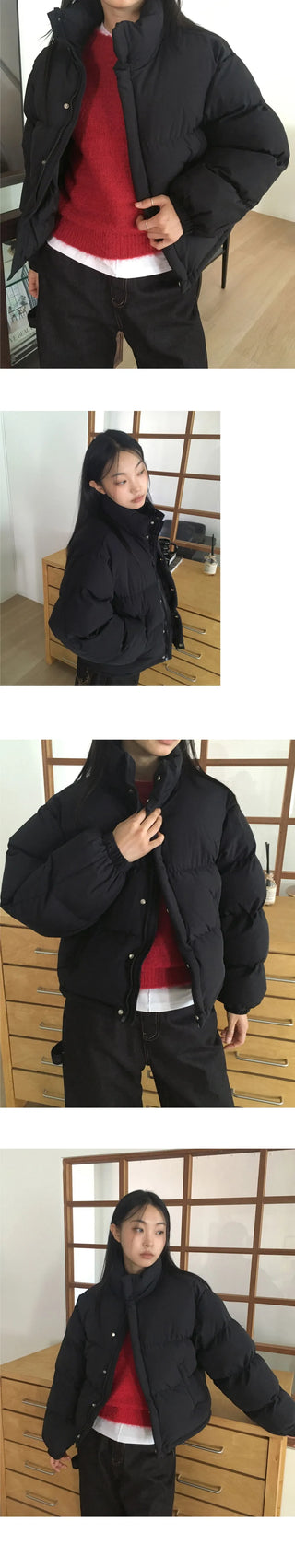Lacon Loose-fit angora round knitwear