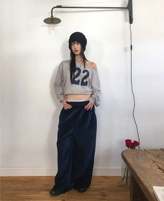 Clichy Velvet Lace Track Pants