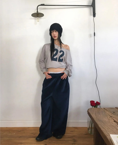 Clichy Velvet Lace Track Pants