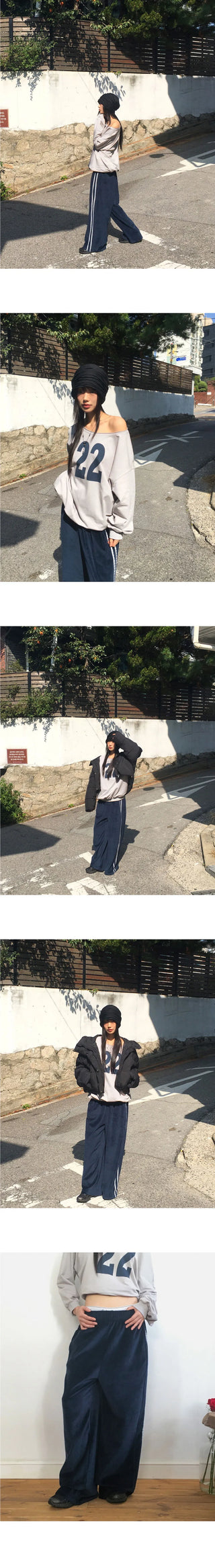 Clichy Velvet Lace Track Pants
