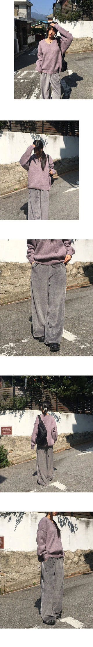 Clichy Velvet Lace Track Pants